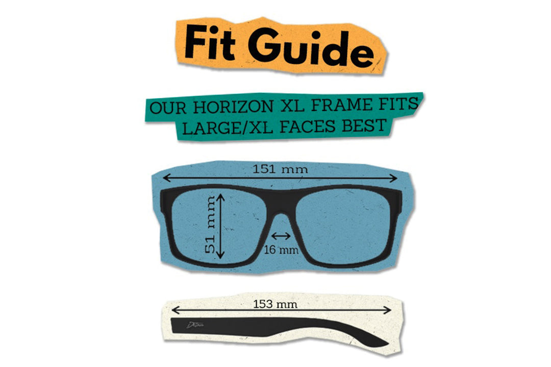 Horizon XL - Matte Black - Jet Black Polarized