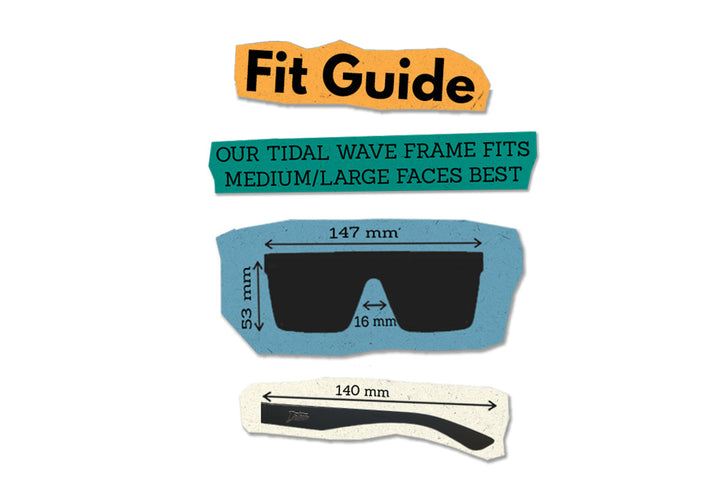 Tidal Wave - Matte Black - 24K Gold Lens Polarized