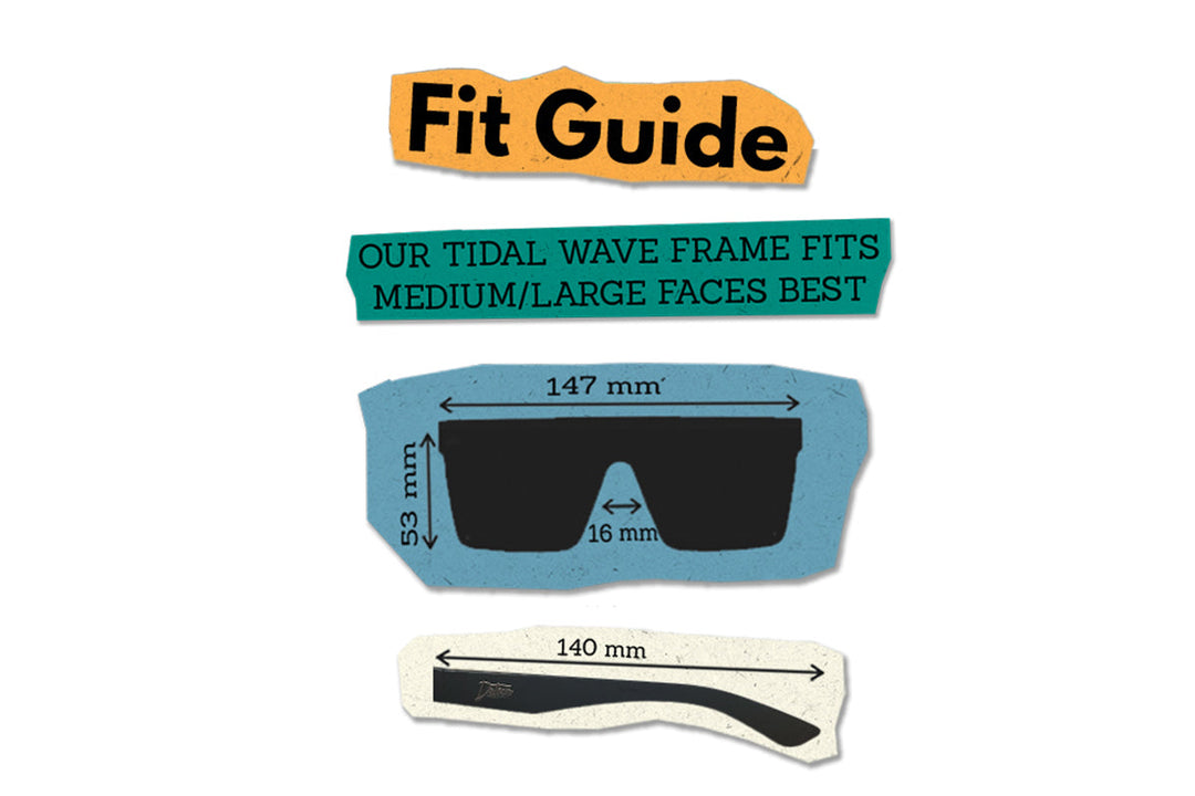 Tidal Wave - Matte Off White - Sean Silveira - 24K Gold Lens Polarized