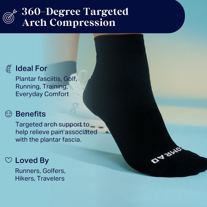 Quarter Ankle Compression Socks