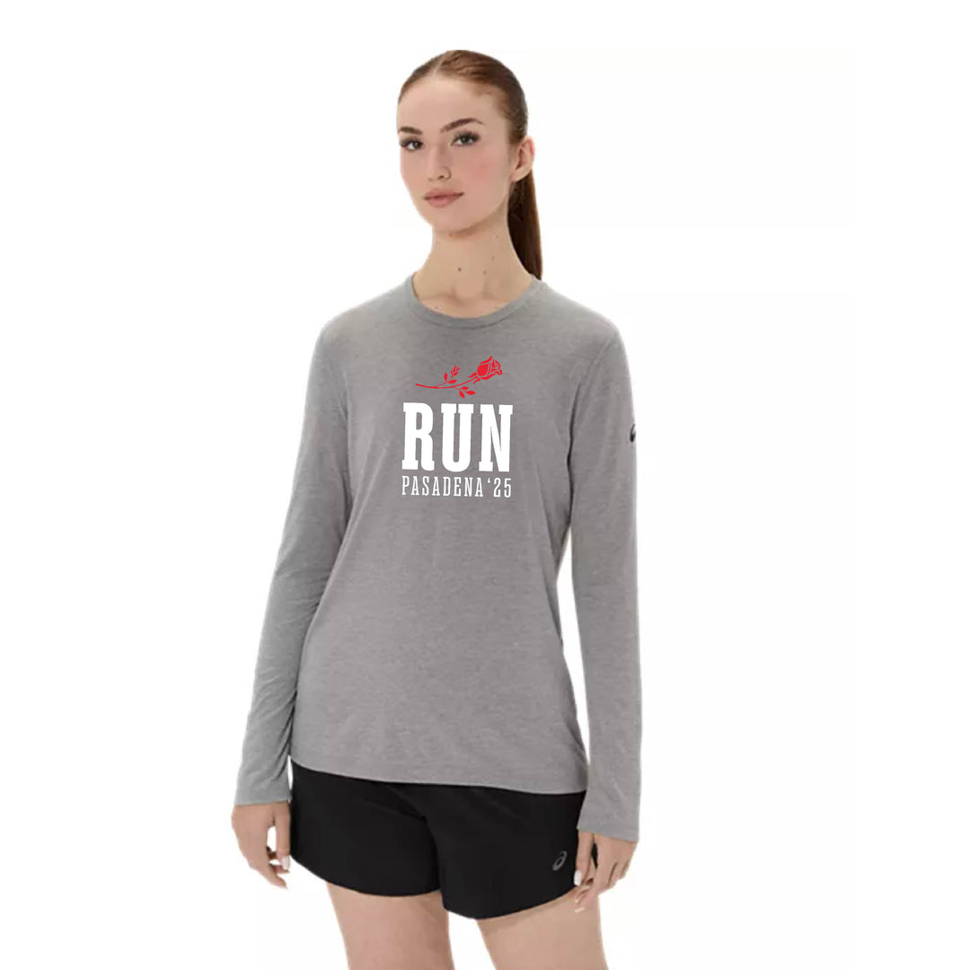 Rose Bowl Half Marathon & 5K - ASICS Women's PR Long Sleeve Triblend Tee (2012D305)