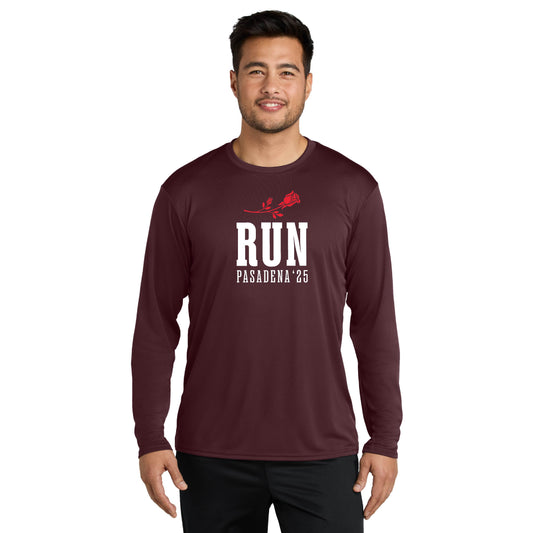 Rose Bowl Half Marathon & 5K - Long Sleeve Performance Tee (PC380LS)