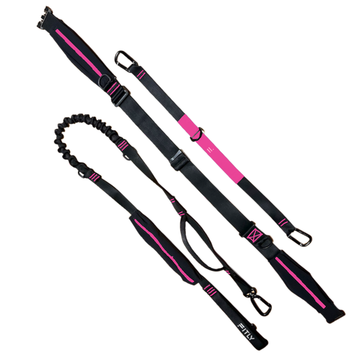 FITLY Running Belt + Dog Leash