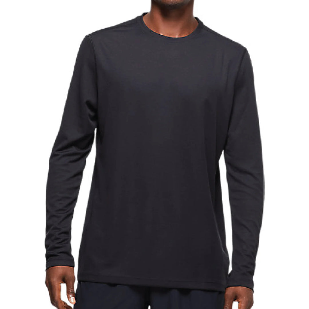 ASICS Men's Ready Set Long Sleeve Tee Black (2011b459)