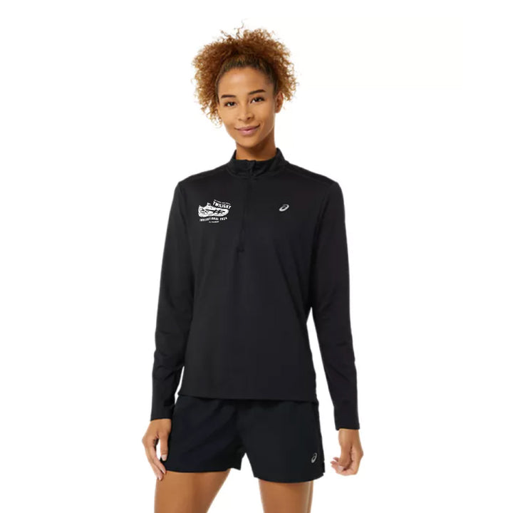 Torneo de cross country Twilight Invitational - ASICS Ready Set Half Zip para mujer (2012C250-001) TWI_12