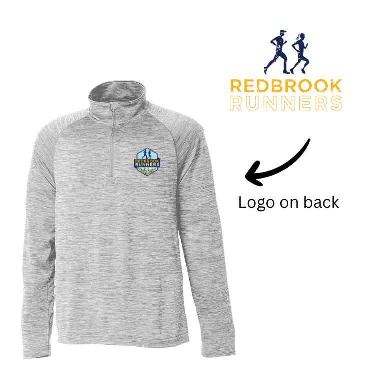 Redbrook Runners Mens Space Dye Performance Pullover (9763)