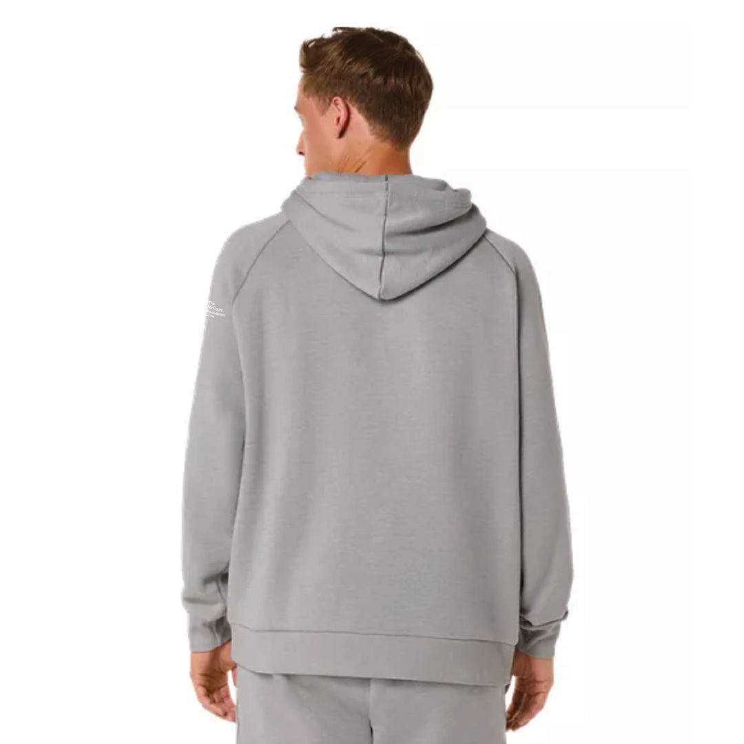 2027 ASICS LAM Charities - ASICS Unisex Fleece Relaxed Pullover Hoodie Grey Heather (2031F470)
