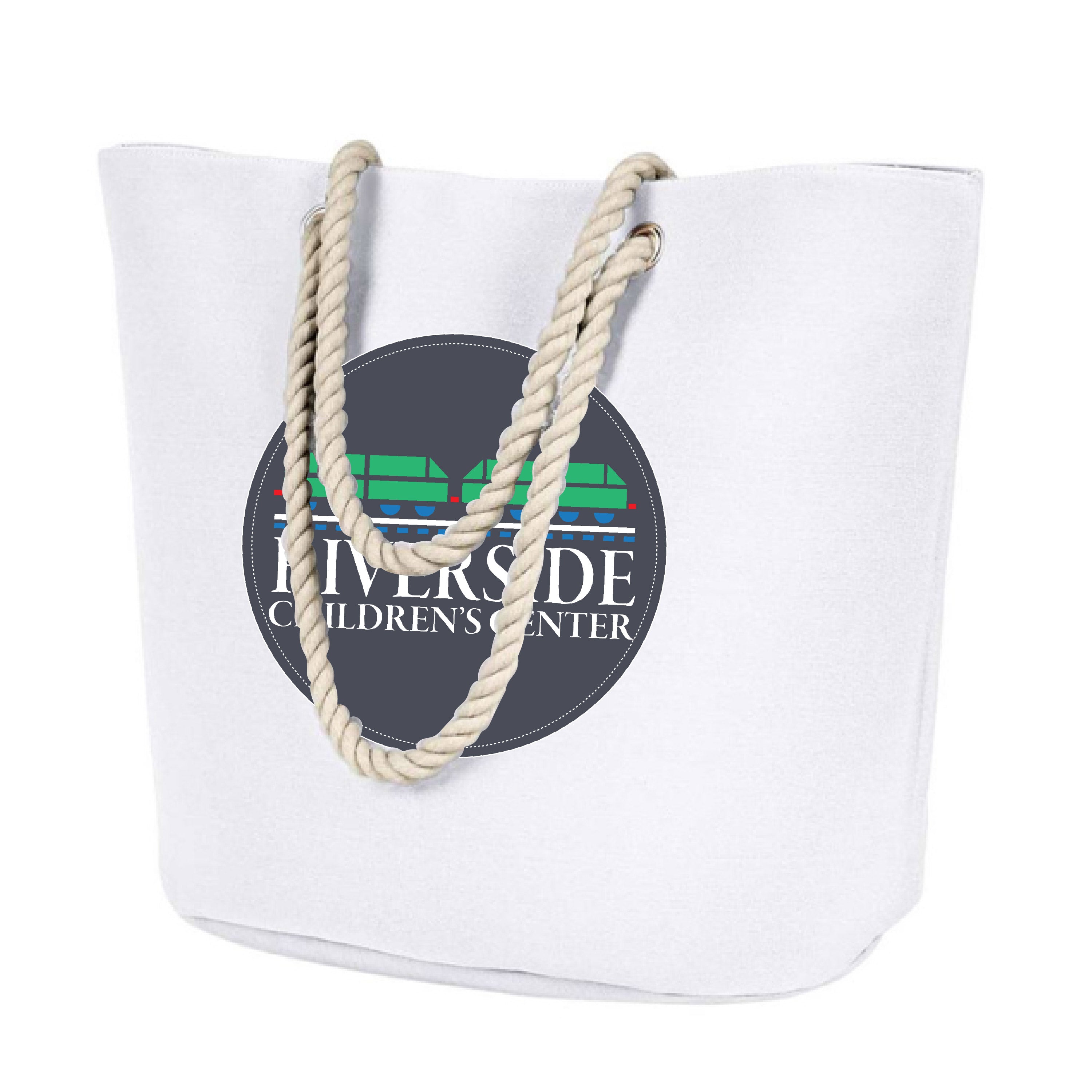 Bolsa de lona Riverside con cuerda (BE256)