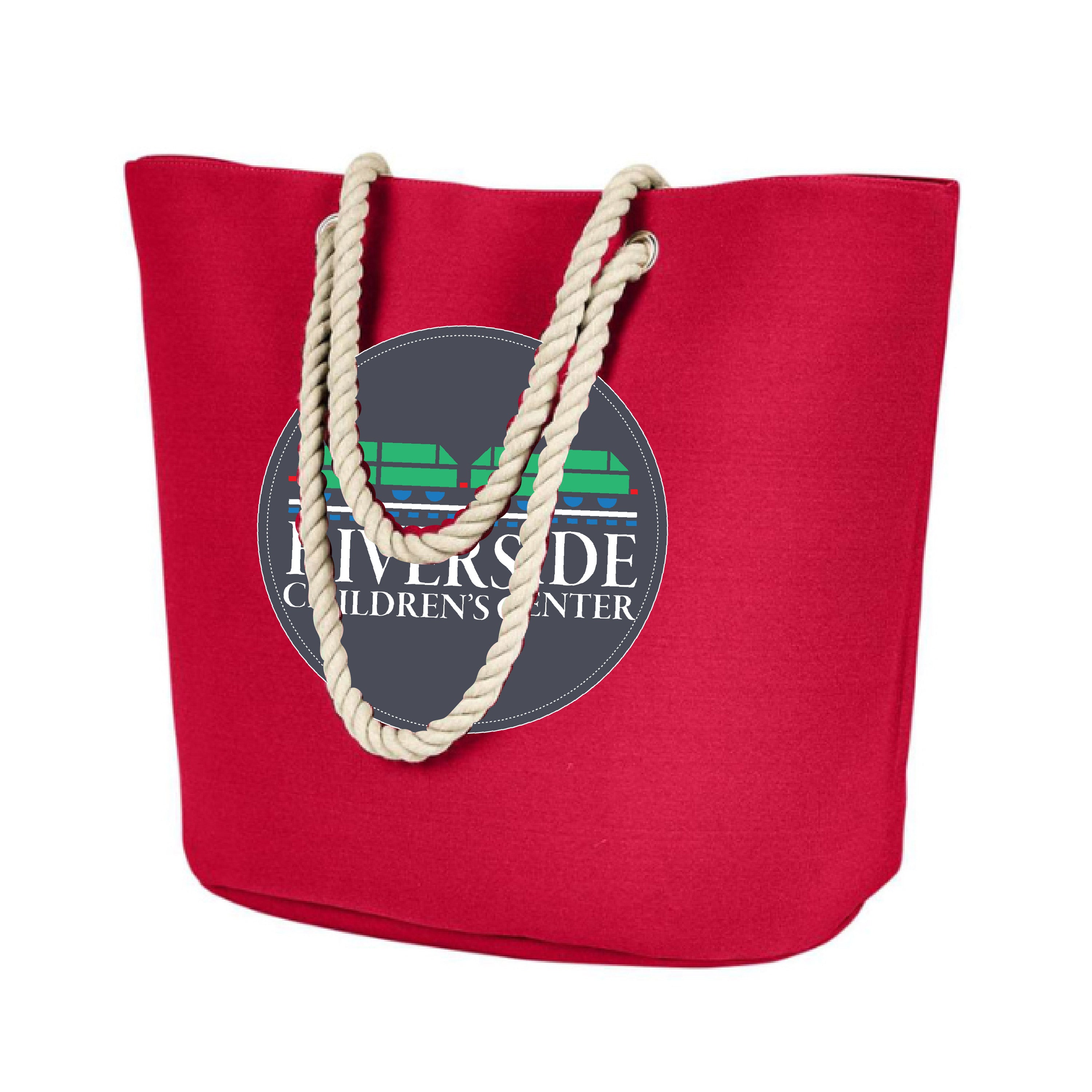 Bolsa de lona Riverside con cuerda (BE256)