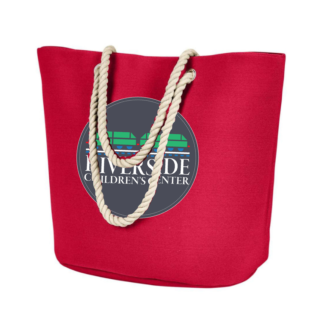 Bolsa de lona Riverside con cuerda (BE256)