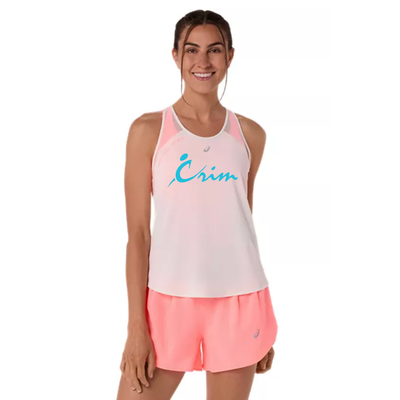 Crim Everyday - Camiseta de tirantes ASICS para mujer - Crema (2012D370) (CFR-25)