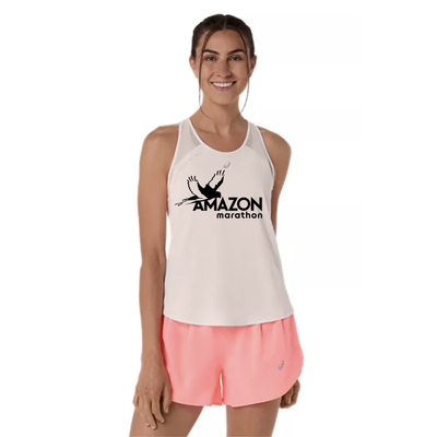 Amazon Marathon - ASICS Women's Road Tank - Cream (2012D370) (AMZ-03)