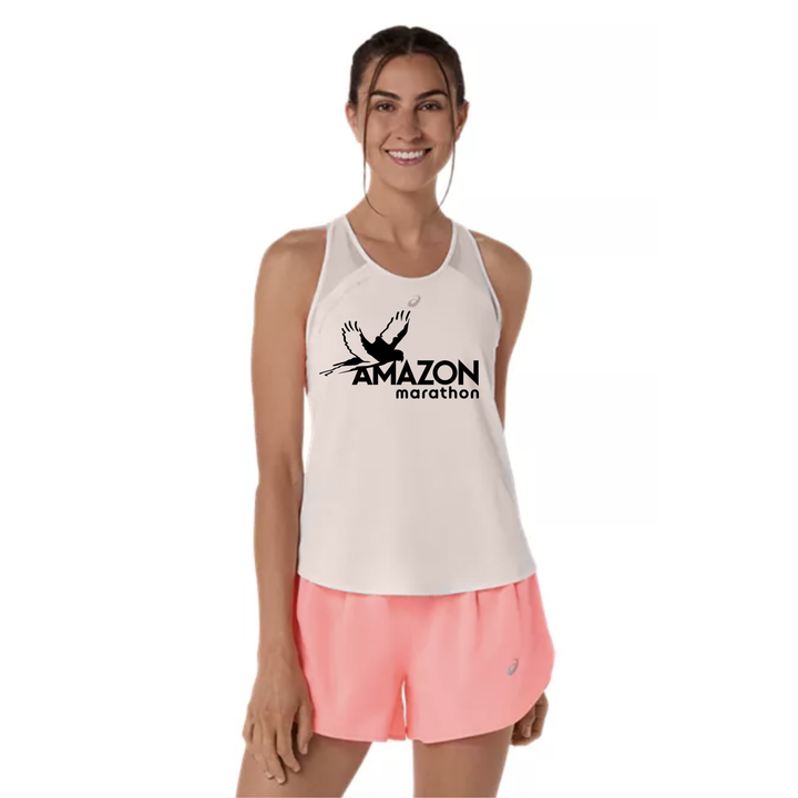 Amazon Marathon - ASICS Women's Road Tank - Cream (2012D370) (AMZ-03)