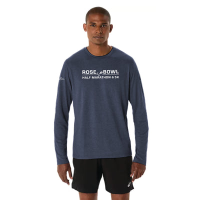 2026 Rose Bowl Half Marathon & 5K - ASICS Mens PR LS Triblend Tee (2011D378) (RB26-15)