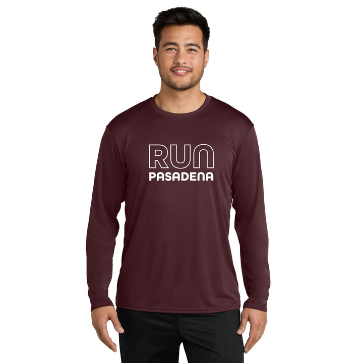 Rose Bowl Half Marathon & 5K - Long Sleeve Performance Tee (PC380LS) RB_03