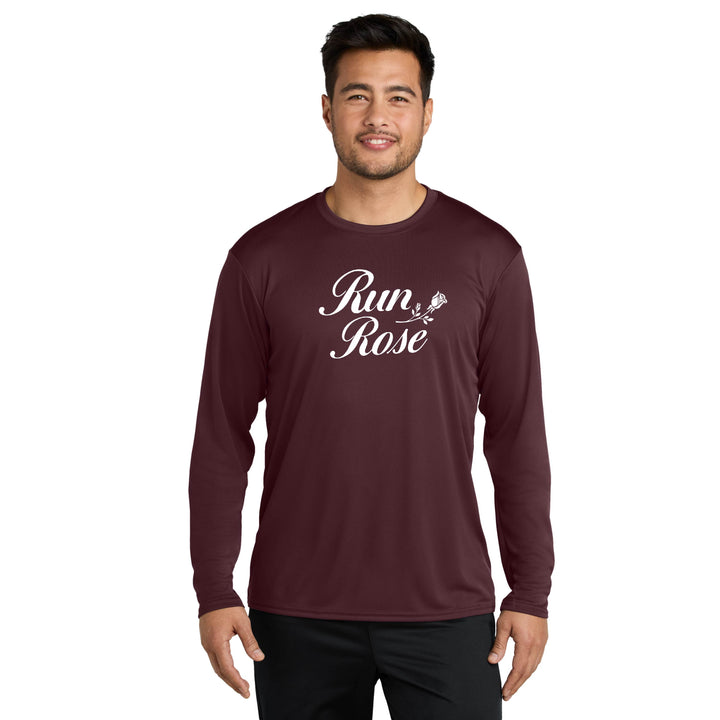 Rose Bowl Half Marathon & 5K - Long Sleeve Performance Tee (PC380LS) RB_02