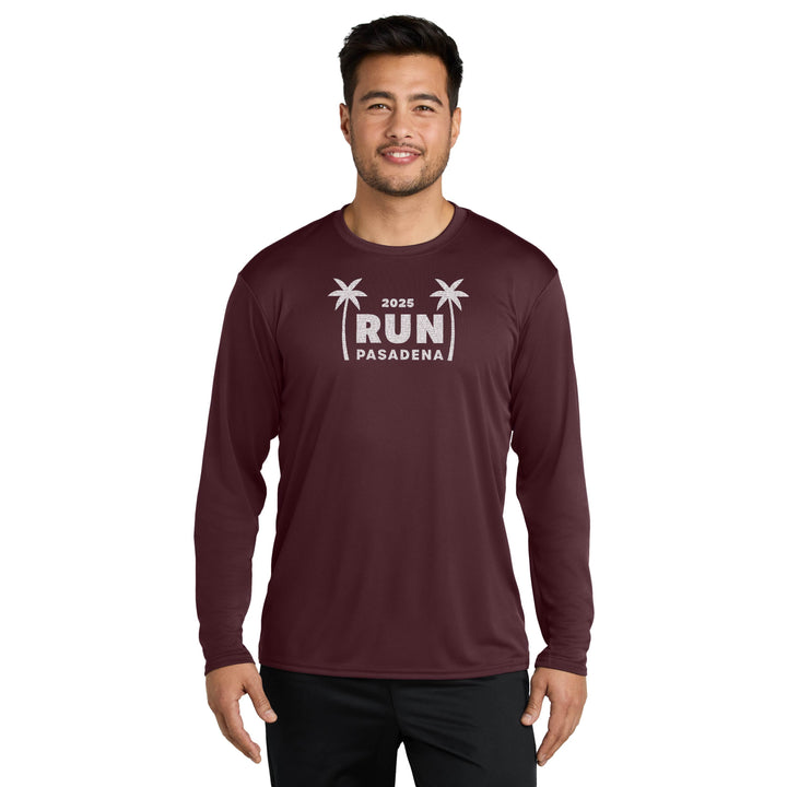 Rose Bowl Half Marathon & 5K - Long Sleeve Performance Tee (PC380LS) RB_08