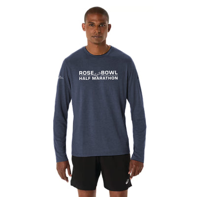 2026 Rose Bowl Half Marathon - ASICS Mens PR LS Triblend Tee (2011D378) (RB26-03)