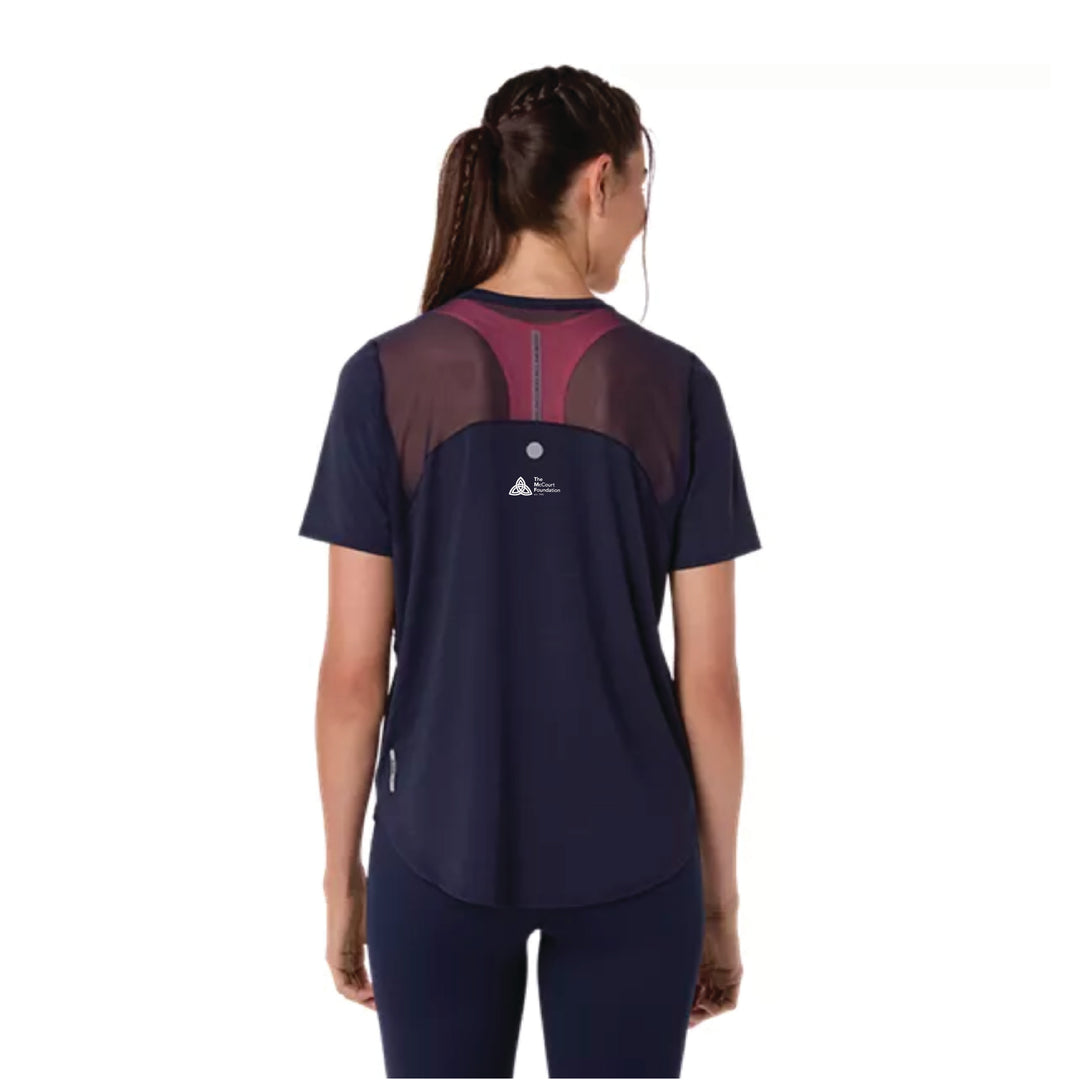 2026 Rose Bowl Half Marathon & 5K - ASICS Women's Road SS Top Midnight (2012D371) (RB26-14)