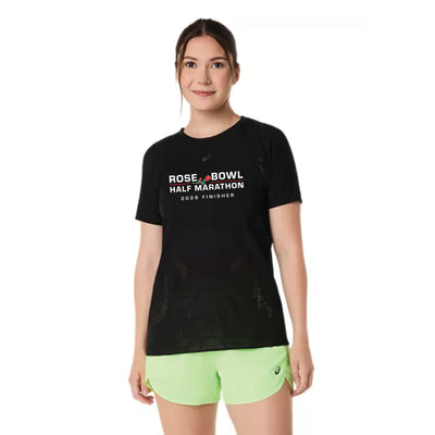 Camiseta de manga corta ASICS Metarun para mujer para la carrera en carretera Falmouth 2024 (2012C976-300) FRR07