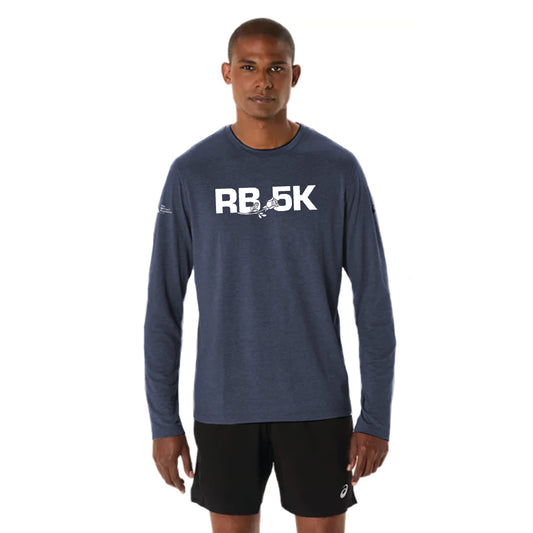 2026 Rose Bowl 5K - ASICS Mens PR LS Triblend Tee (2011D378) (RB26-15)