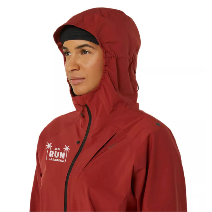 XC Twilight Invitational - Chaqueta impermeable ASICS Metarun para mujer (2012D092-600) TWI_12