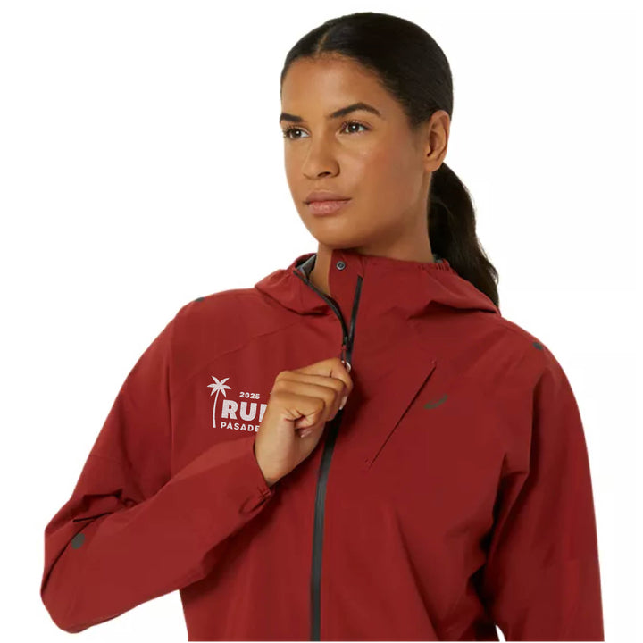 XC Twilight Invitational - Chaqueta impermeable ASICS Metarun para mujer (2012D092-600) TWI_12