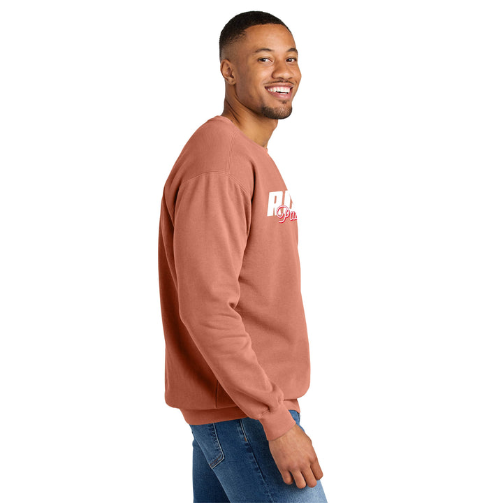 Rose Bowl Half Marathon & 5K - Comfort Colors Adult Unisex Crewneck Sweatshirt (1566) RB_06