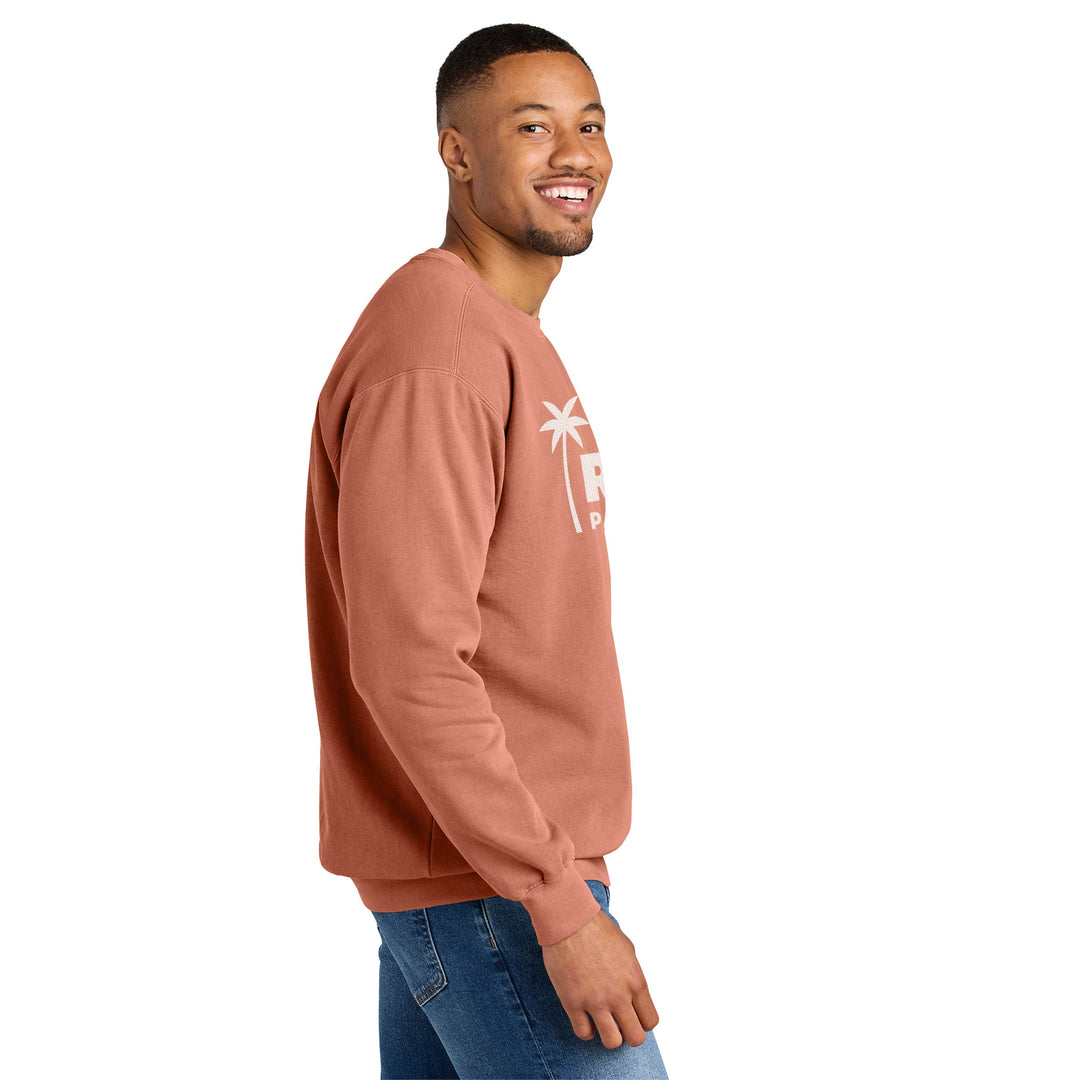 Rose Bowl Half Marathon & 5K - Comfort Colors Adult Unisex Crewneck Sweatshirt (1566) RB_08