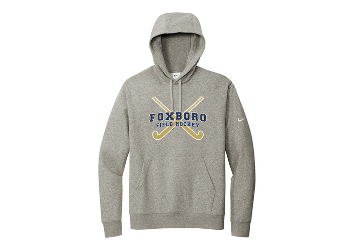 Sudadera con capucha y logo Nike Club Fleece Sleeve de Foxboro Field Hockey (NKDR1499)