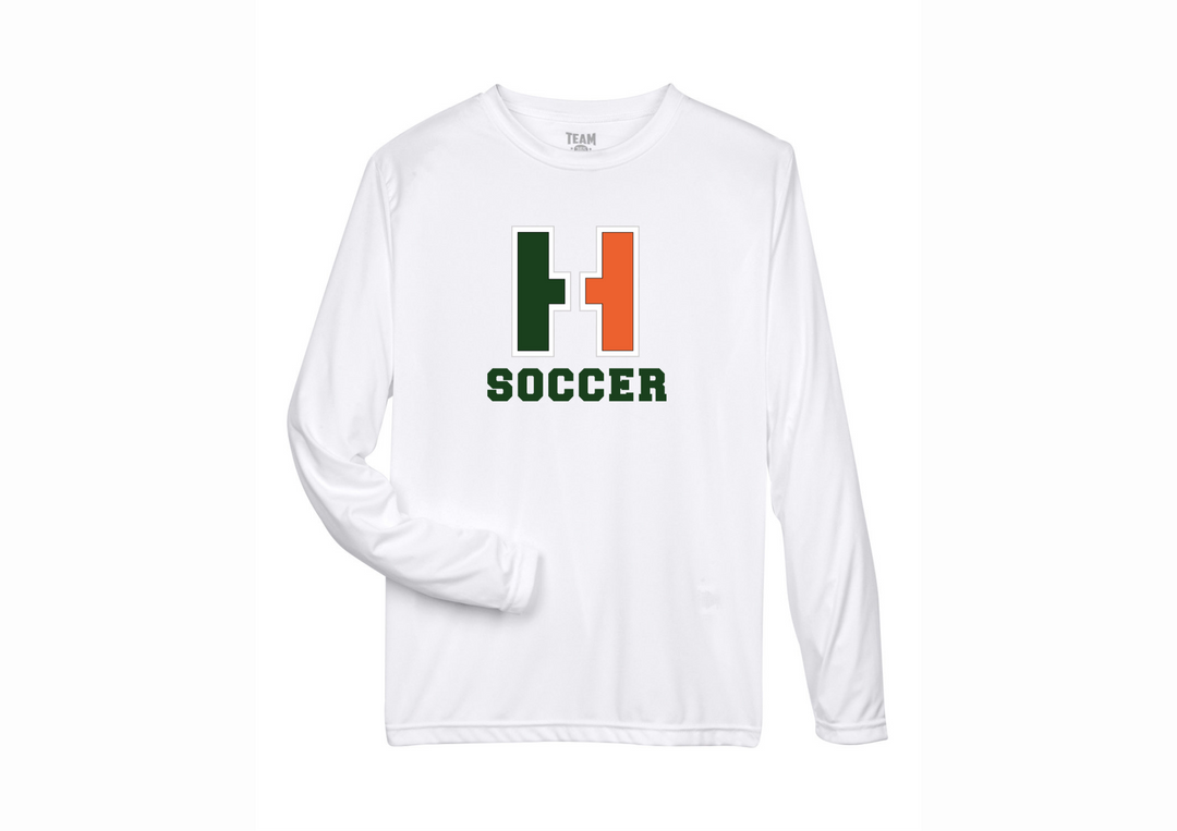 Camiseta de manga larga de rendimiento para hombre 365 Zone de fútbol femenino de Hopkinton (TT11L)