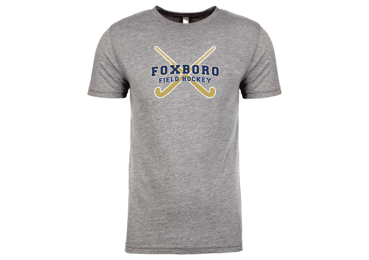 Camiseta unisex de triblend de Foxboro Field Hockey - Next Level Apparel (6010)