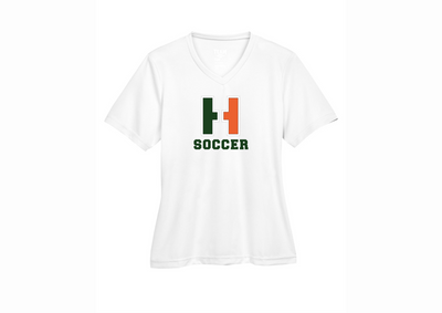 Camiseta de rendimiento para mujer del equipo de fútbol femenino de Hopkinton (LST353)