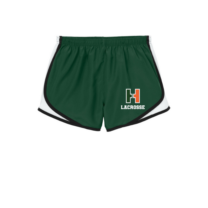 Pantalones cortos deportivos para mujeres adultas de Hopkinton Girls Lacrosse (LST304)