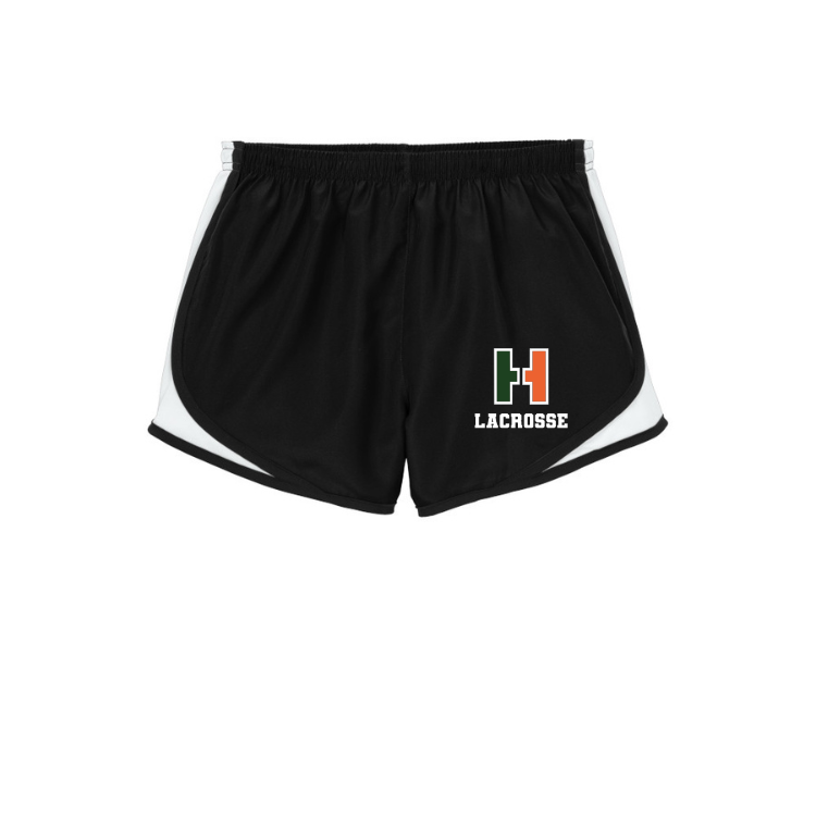 Pantalones cortos deportivos para mujeres adultas de Hopkinton Girls Lacrosse (LST304)