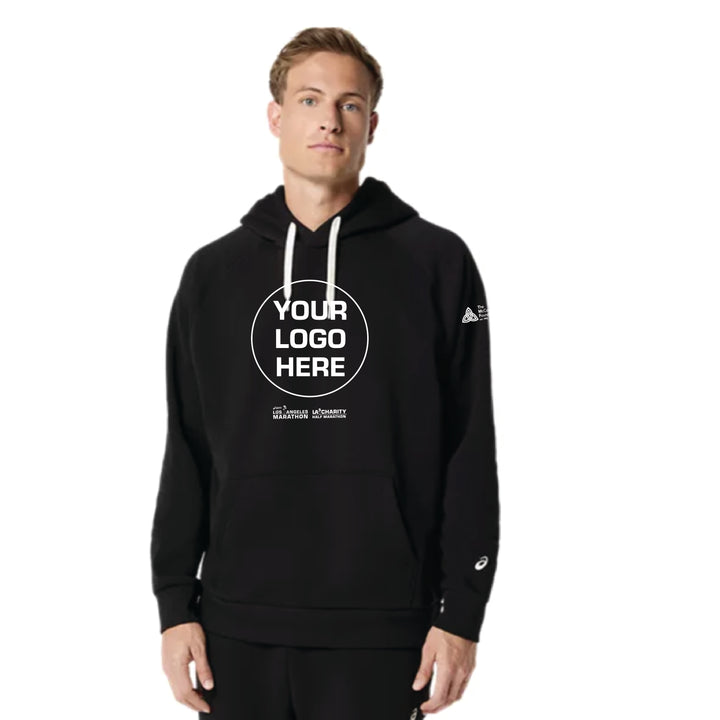 2027 ASICS LA Marathon Charities - ASICS Unisex Fleece Relaxed Pullover Hoodie Black (2031F470)