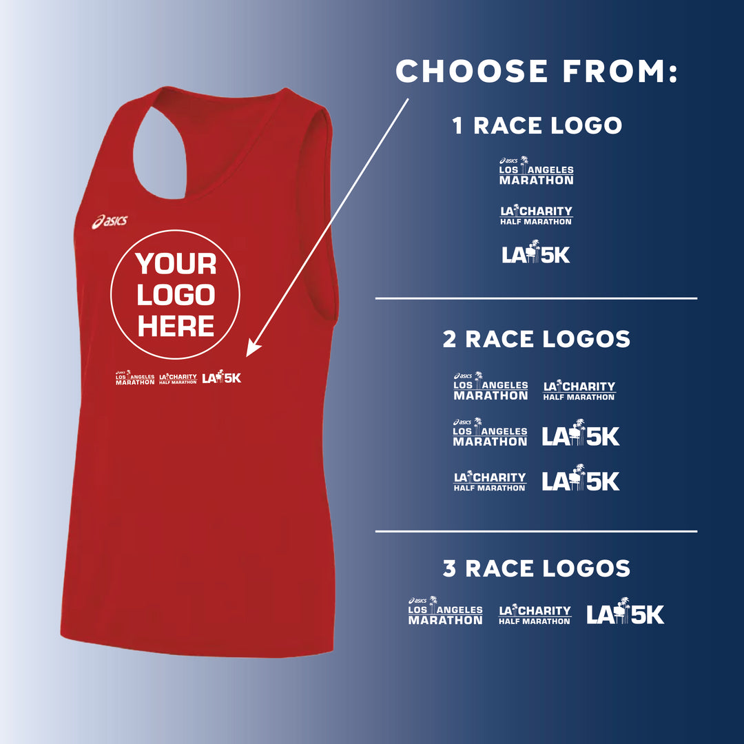 2027 ASICS Los Angeles Marathon Charities - ASICS Men's Rival II Singlet (TF3085)