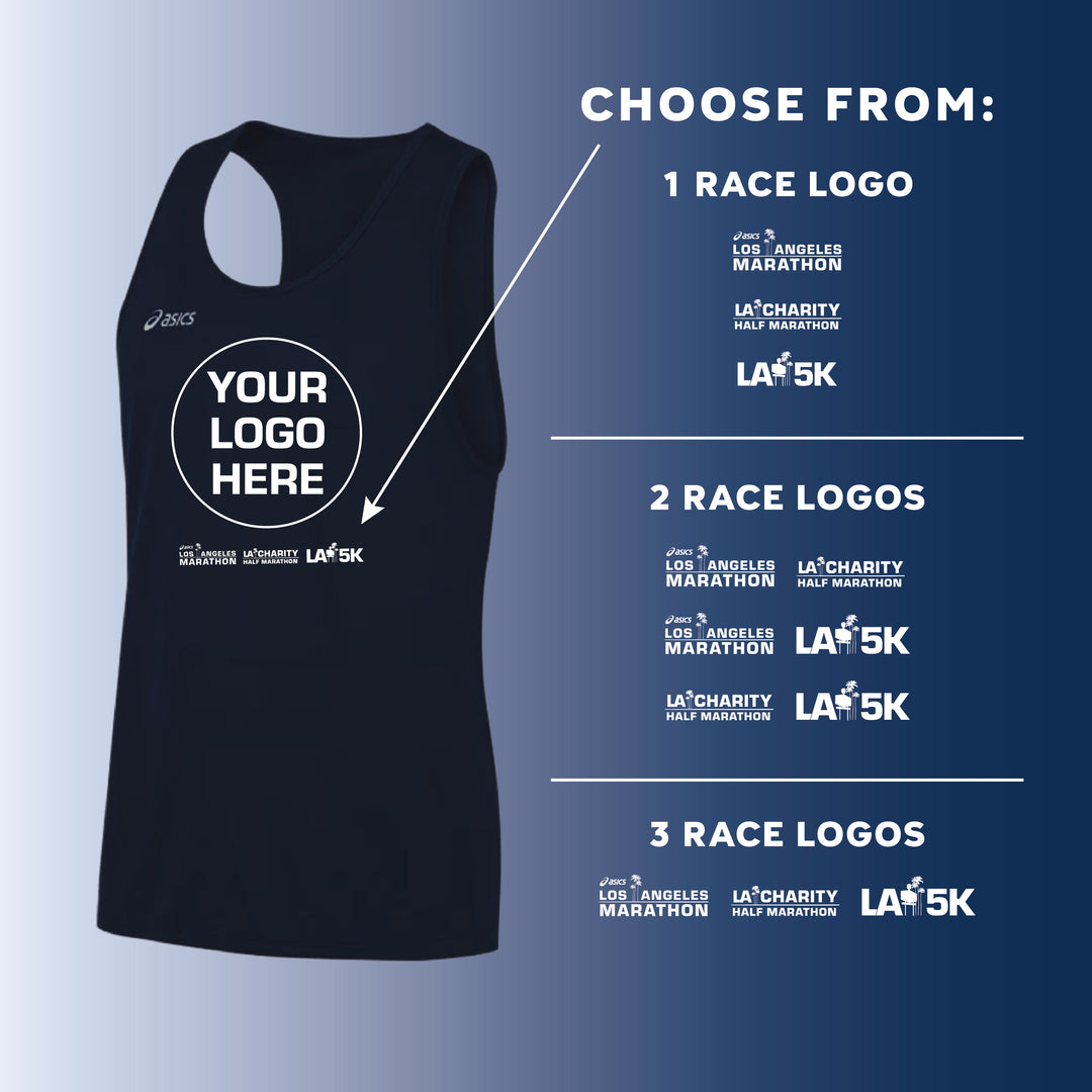 2027 ASICS Los Angeles Marathon Charities - ASICS Men's Rival II Singlet (TF3085)