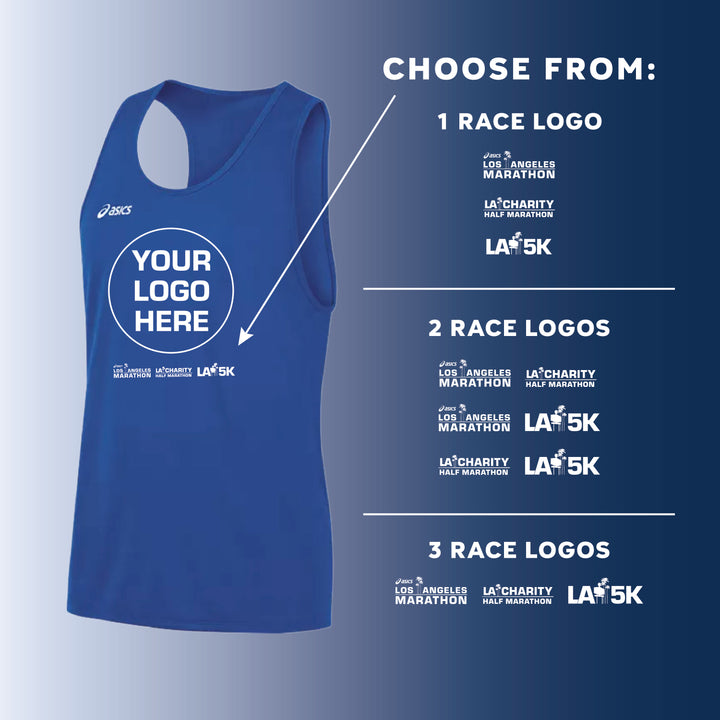 2027 ASICS Los Angeles Marathon Charities - ASICS Men's Rival II Singlet (TF3085)