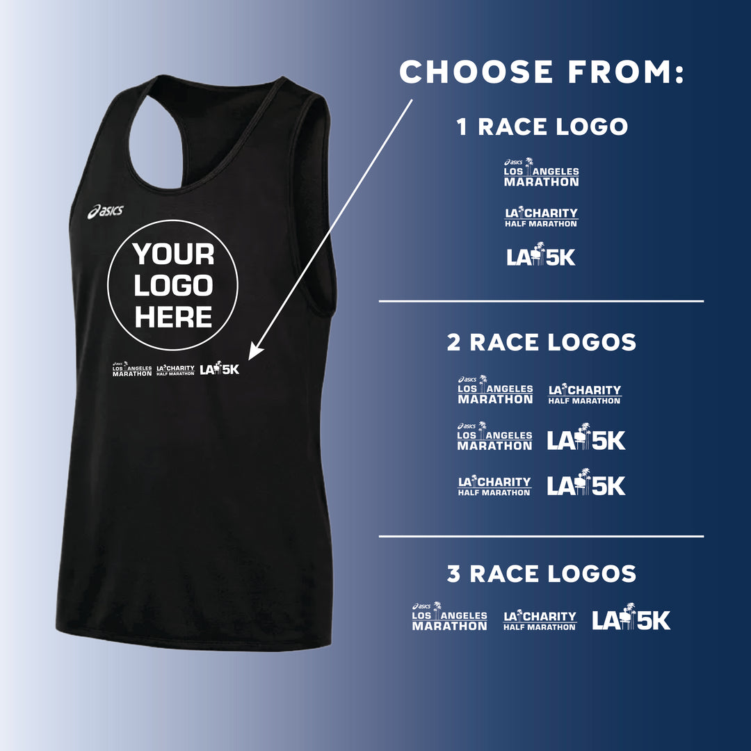 2027 ASICS Los Angeles Marathon Charities - ASICS Men's Rival II Singlet (TF3085)
