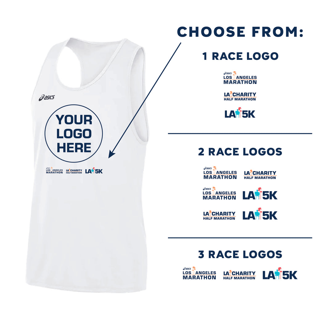 2027 ASICS Los Angeles Marathon Charities - ASICS Men's Rival II Singlet (TF3085)