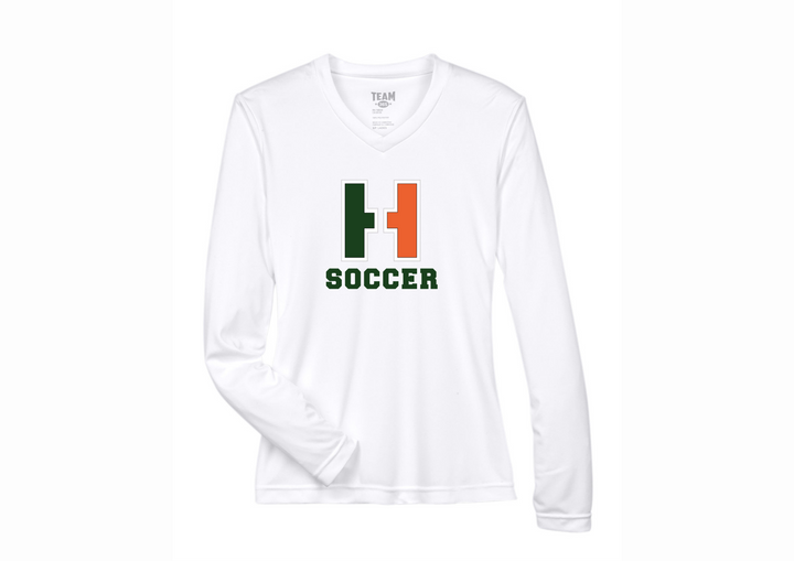 Camiseta de fútbol femenino de Hopkinton: camiseta de manga larga de alto rendimiento para mujeres (TT11WL)