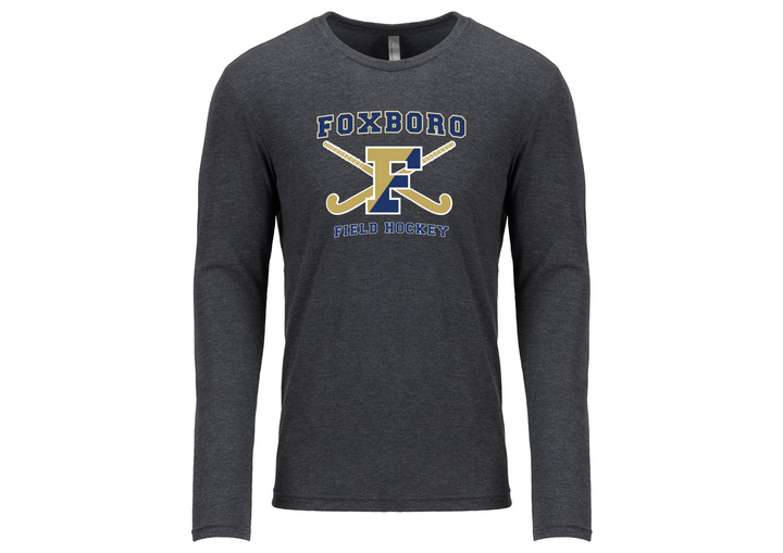 Camiseta de manga larga triblend para hombre de Foxboro Field Hockey - Next Level Apparel (6071)