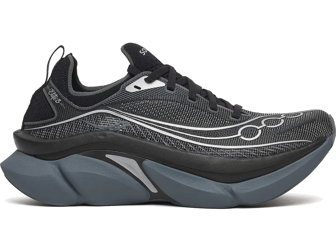 Unisex Saucony Endorphin Elite 3 - Black Gunmetal