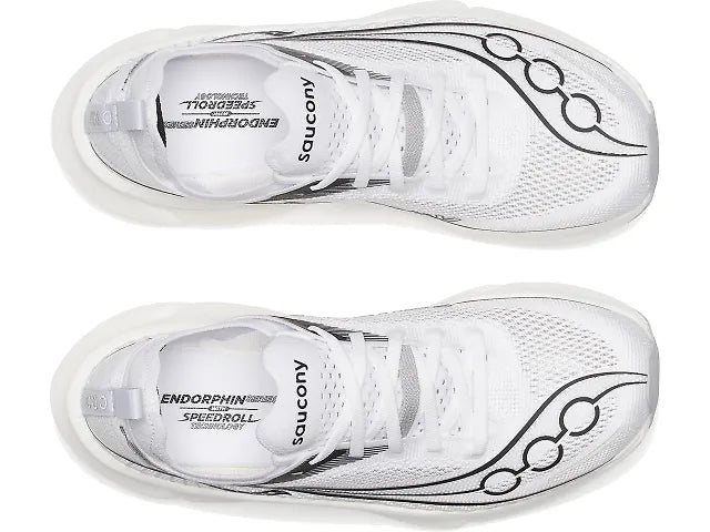 Unisex Saucony Endorphin Elite 3 - White Black