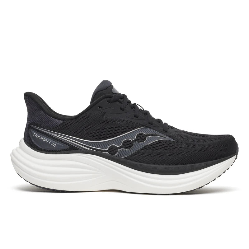 Men's Saucony Triumph 24 - Black Silver