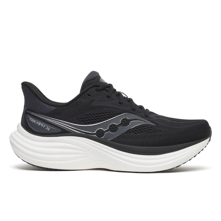 Men's Saucony Triumph 24 - Black Silver