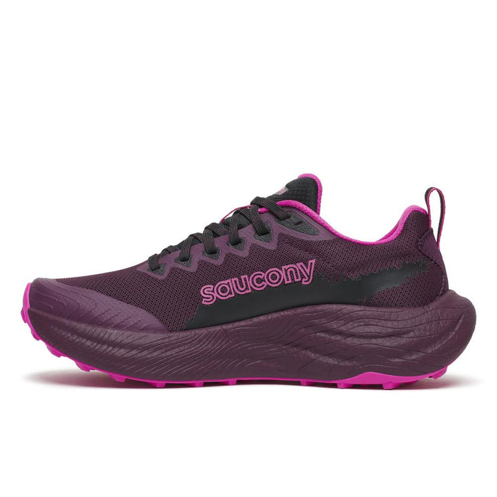 Women's Saucony Ride Tr3 - Eggplant Black