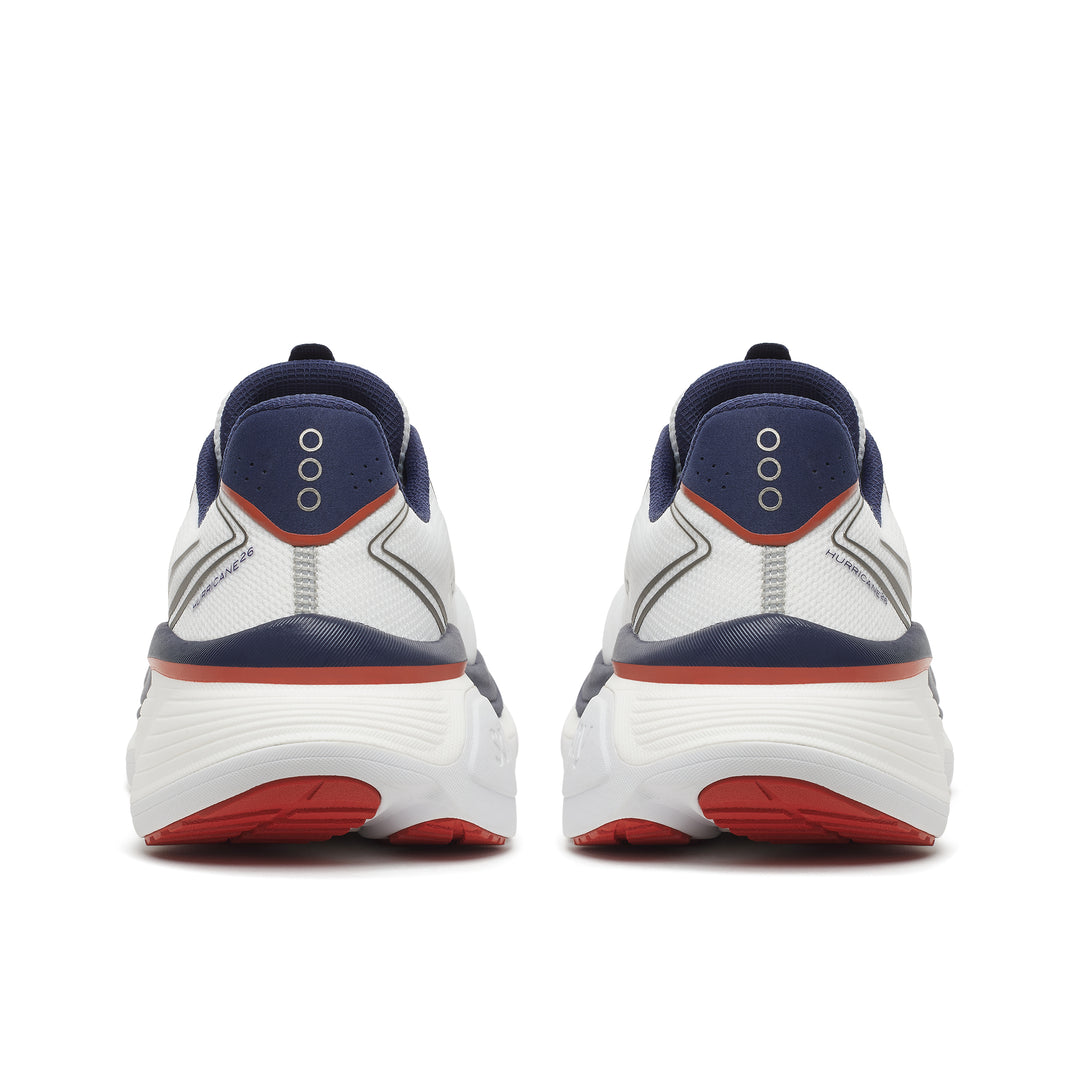 Men's Saucony Hurricane 26 - White Naval