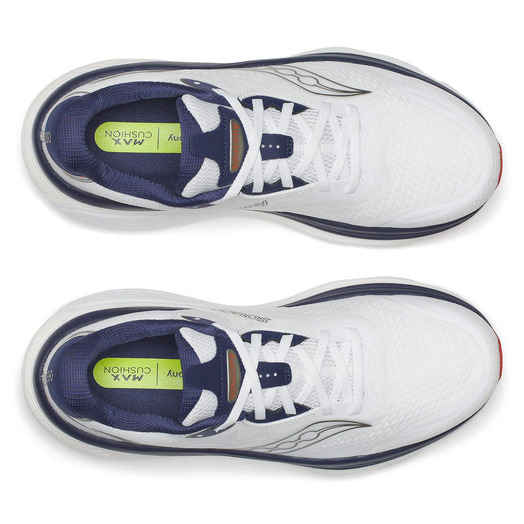 Men's Saucony Hurricane 26 - White Naval